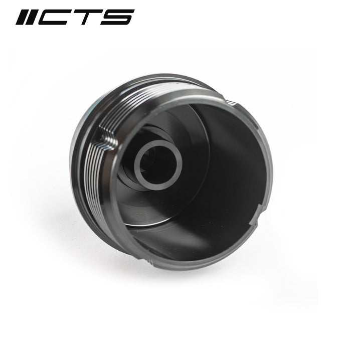 CTS TURBO B-Cool Oil Filter Housing for B9 Audi vehicles with 2.9T V6, 3.0T V6 and 4.0T V8 engines