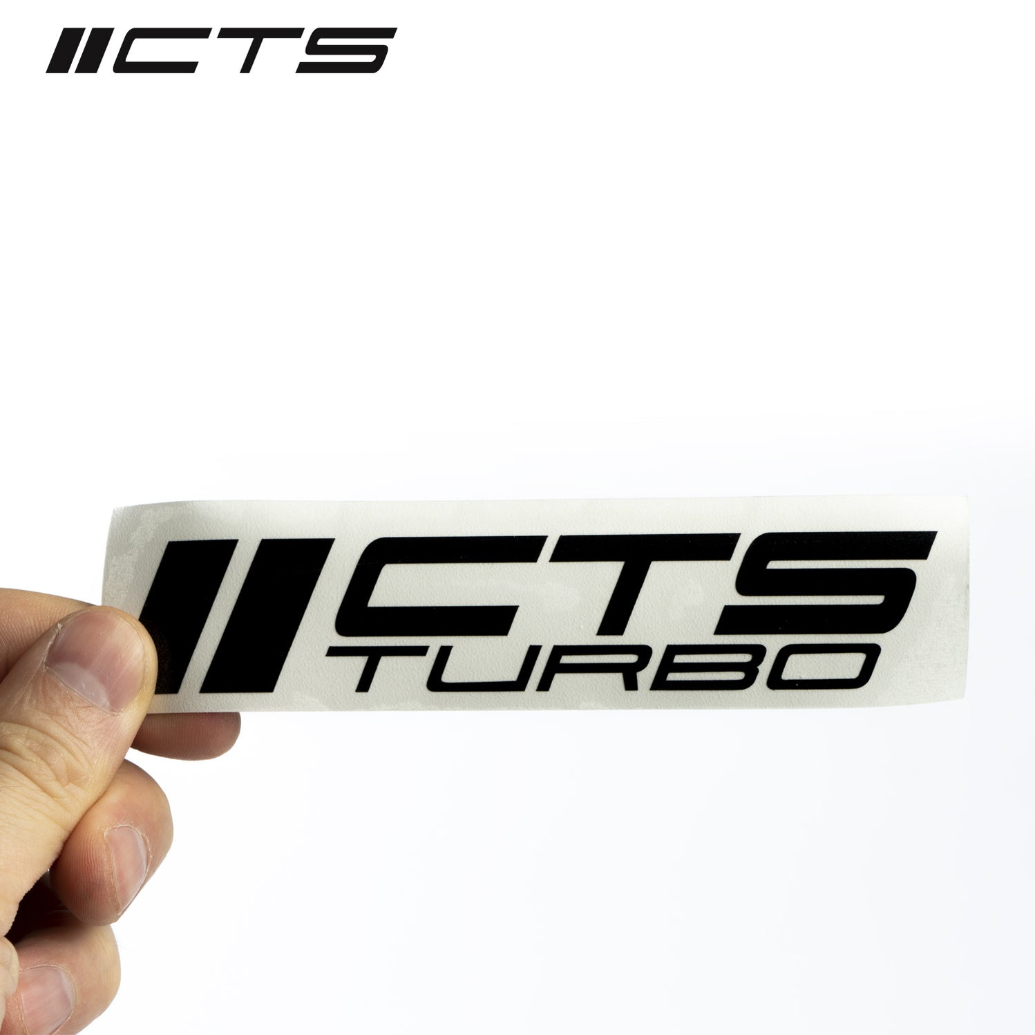 CTS Turbo OG Decal - Black Sticker — Harrys Euro