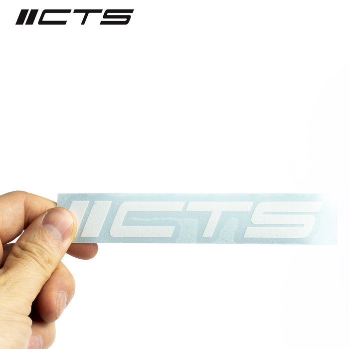 Cts Sticker Graphics CTS Turbo OG Decal - White Sticker — Harrys Euro