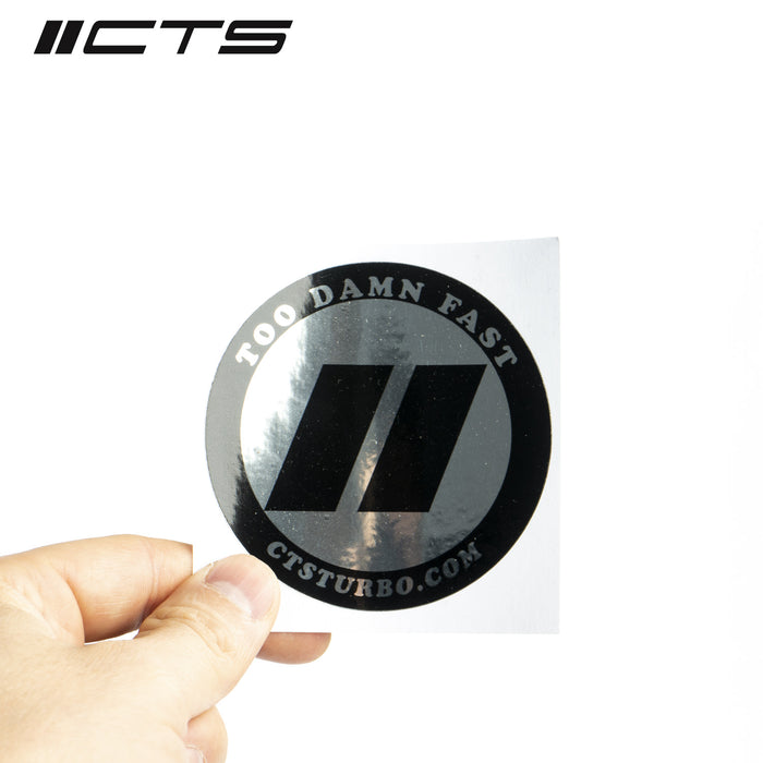 Cts Sticker Graphics CTS Turbo OG Decal - White Sticker — Harrys Euro