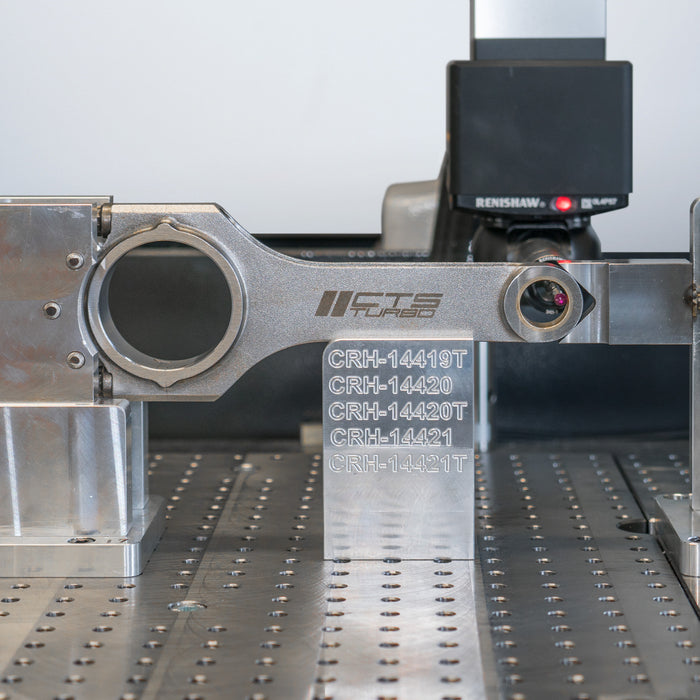 CTS Turbo Connecting Rods VW & Audi 144x21 Tapered Rifle Drilled | Fits 2.0T FSI