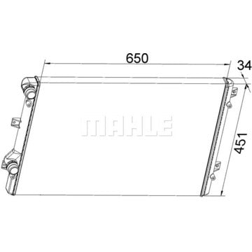 RADIATOR | MK6 GTI | 1K0121251L