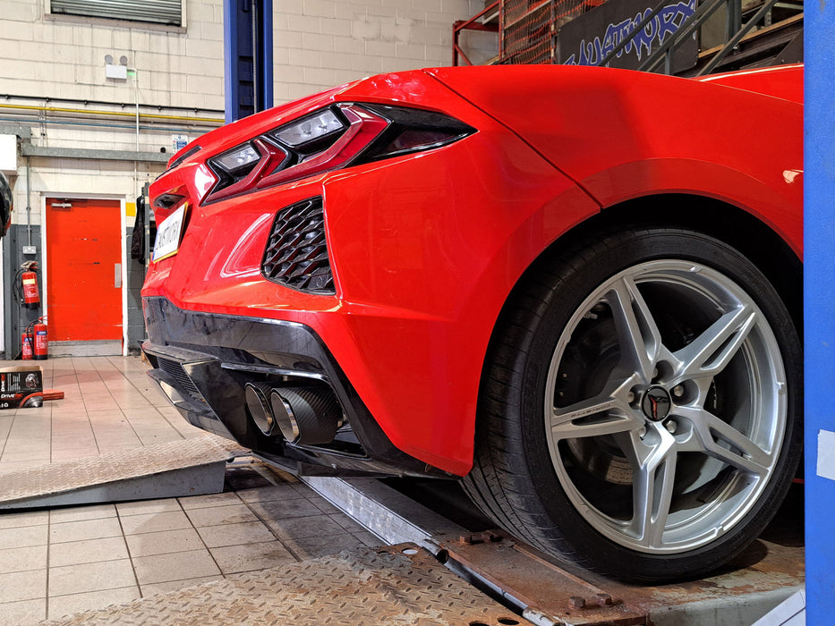 Chevrolet Corvette C8 - Cat back stainless exhaust system - Harrys Euro