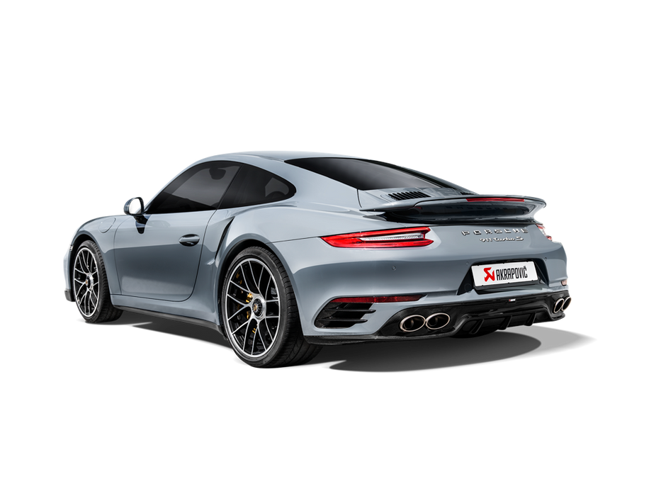 Akrapovic Rear Carbon Fibre Diffuser for Porsche 991.2 Turbo / Turbo S
