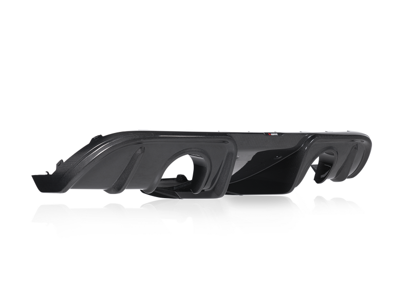 Akrapovic Rear Carbon Fibre Diffuser - Matte for Porsche 718 Cayman/Boxster GTS 4.0