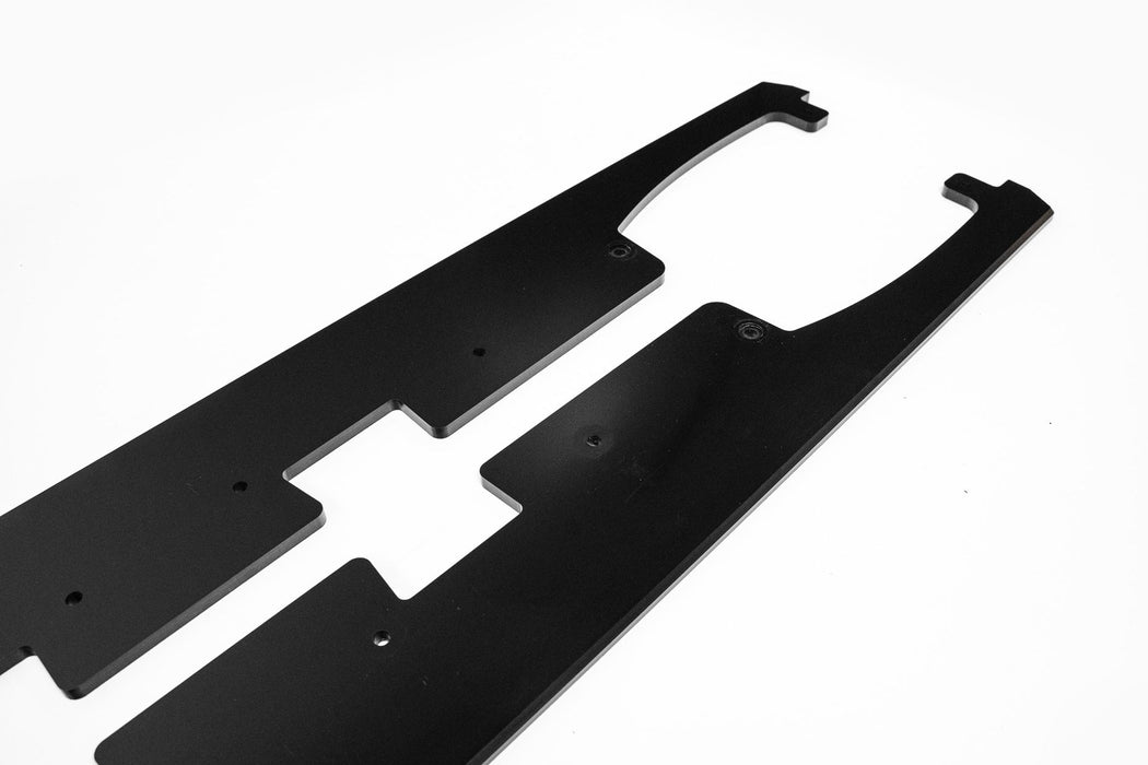 ZD8 BRZ STI Side Skirt Splitters (GLOSS: Pair)-Flow Designs