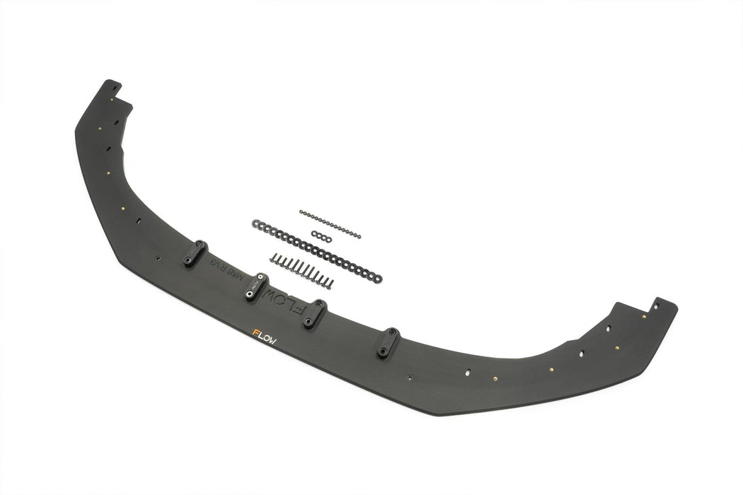 MK6 Golf R Front Lip Splitter V3(Clearance-old design-no finish selection)-Flow Designs