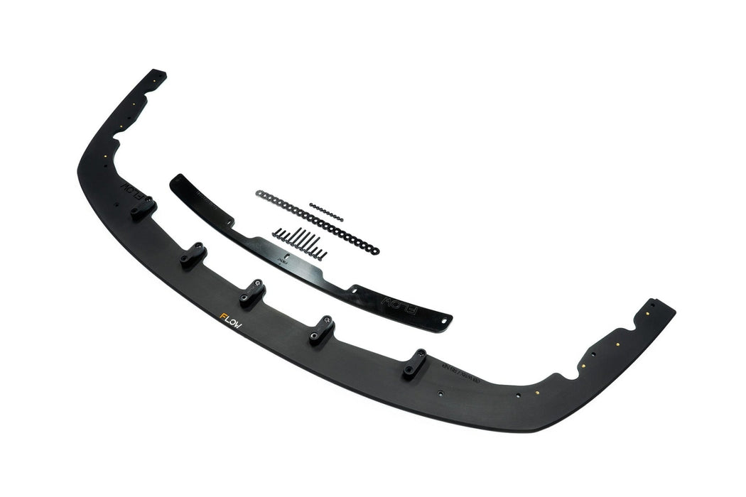 Impreza WRX/RS G3 Hatch PFL Front Lip Splitter & Mounting Brace-Flow Designs