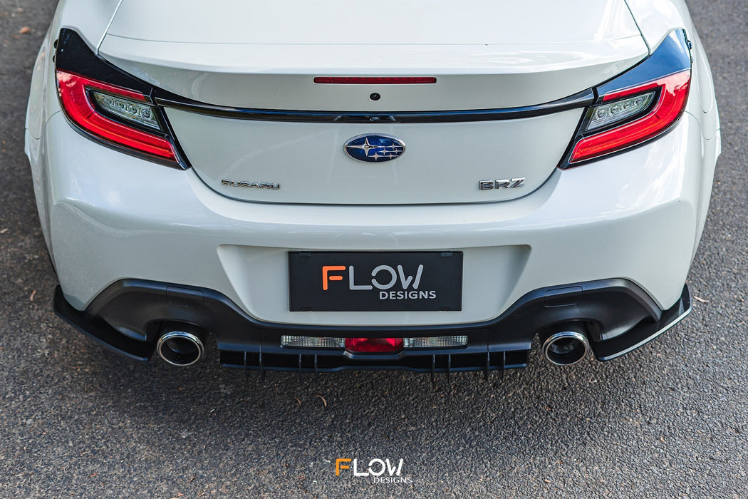 ZD8 BRZ Rear Spats (GLOSS; Pair)-Flow Designs