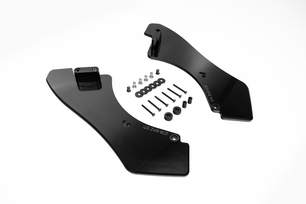 ZD8 BRZ STI Rear Spats (GLOSS; Pair)-Flow Designs