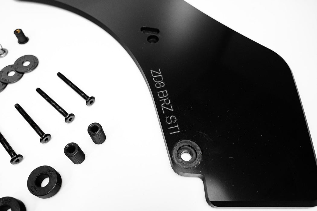 ZD8 BRZ STI Rear Spats (GLOSS; Pair)-Flow Designs