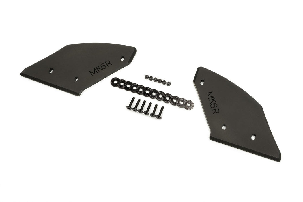MK6 Golf R Rear Spats V3 (Pair)(Clearance-old design-no finish selection)-Flow Designs