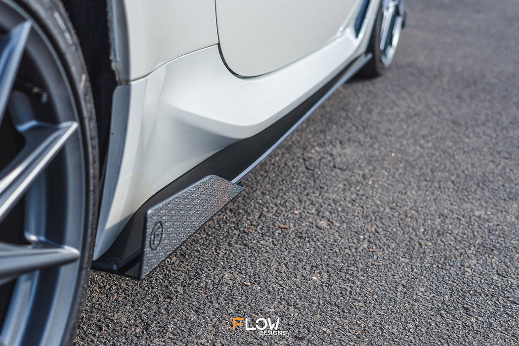 ZD8 BRZ Side Skirt Splitters (GLOSS: Pair)-Flow Designs