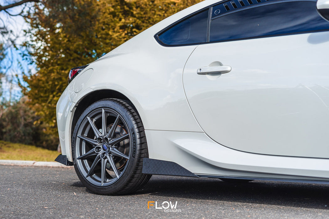 ZD8 BRZ Side Skirt Splitters (GLOSS: Pair)-Flow Designs