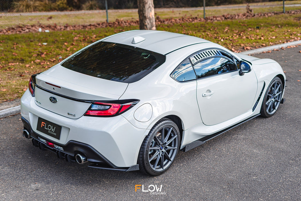 ZD8 BRZ Rear Spats (GLOSS; Pair)-Flow Designs