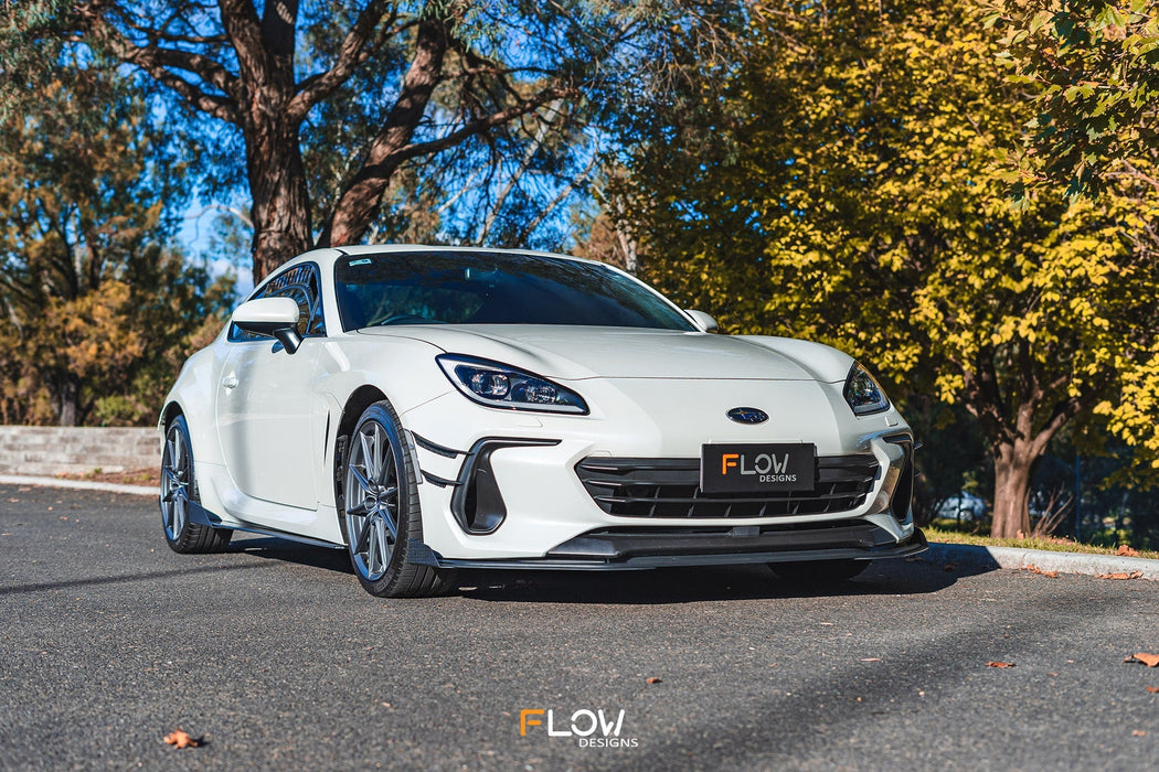 ZD8 BRZ Front Lip Splitter (GLOSS)-Flow Designs
