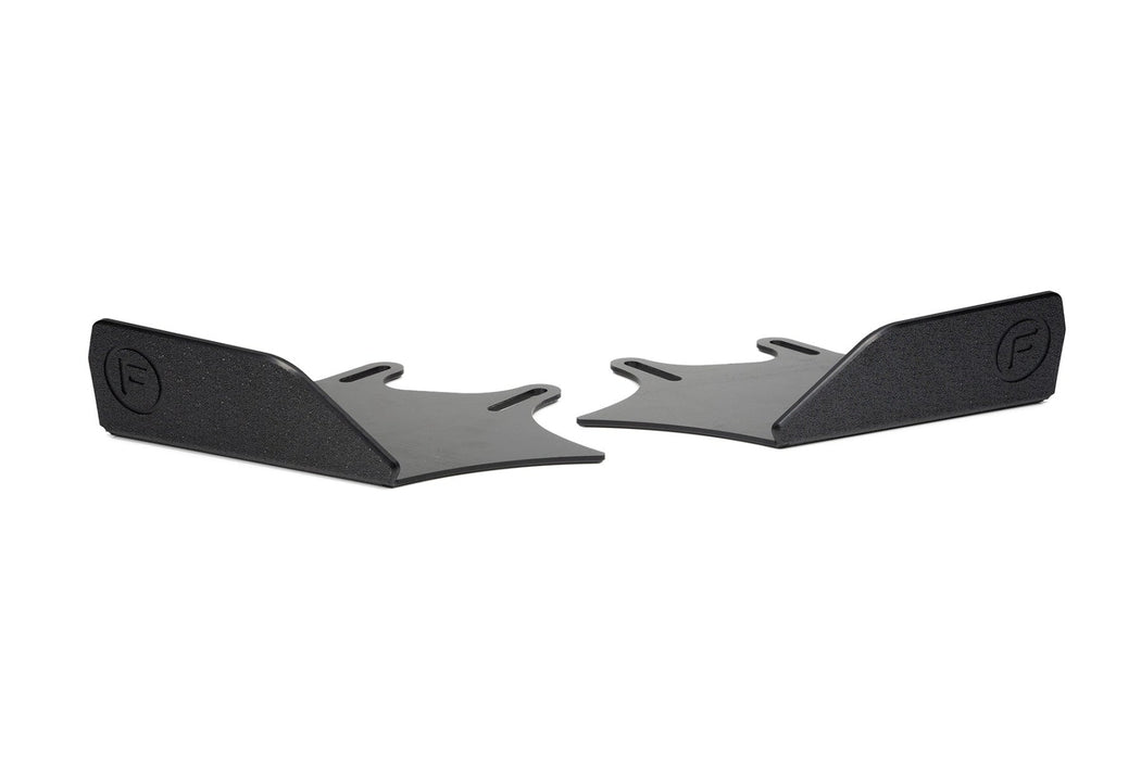 S3 8P2 Hatch (FL) Front Lip Splitter Winglets (Pair)-Flow Designs