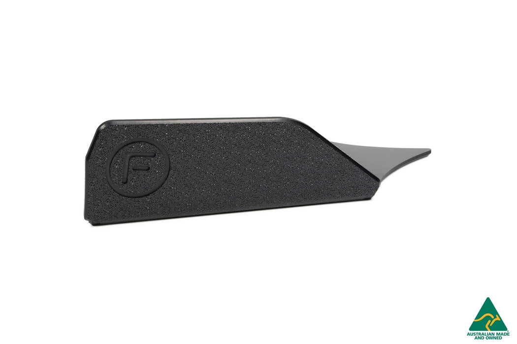 S3 8P Hatch (PFL) Front Lip Splitter Winglets (Pair)-Flow Designs