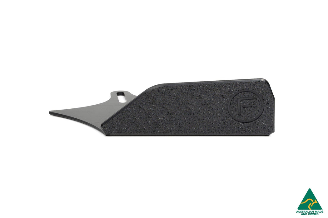 S3 8P Hatch (PFL) Front Lip Splitter Winglets (Pair)-Flow Designs