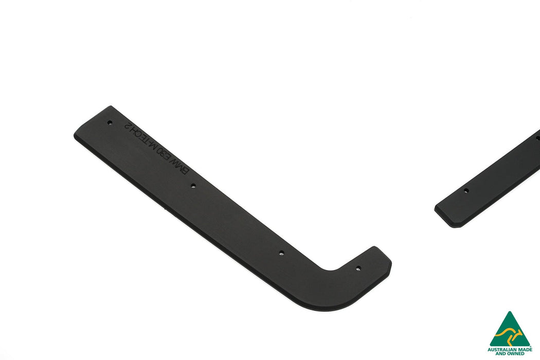 E30 M-Tech 2 Rear Bumper Extension (2 Piece)-Flow Designs