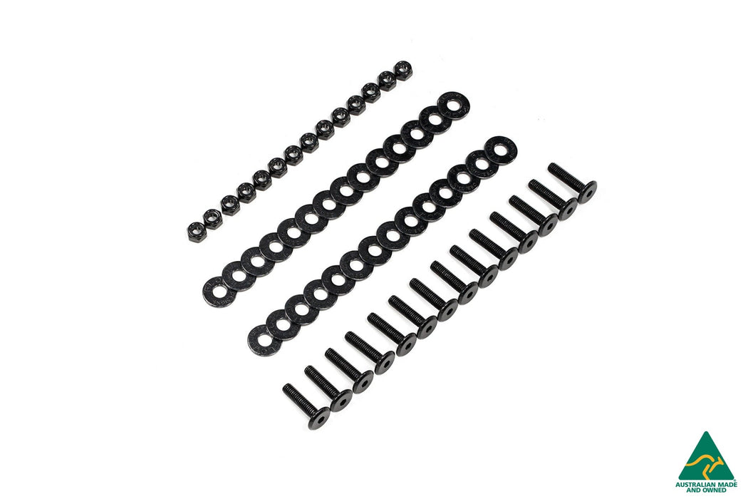 E30 M-Tech 2 Rear Bumper Extension (2 Piece)-Flow Designs