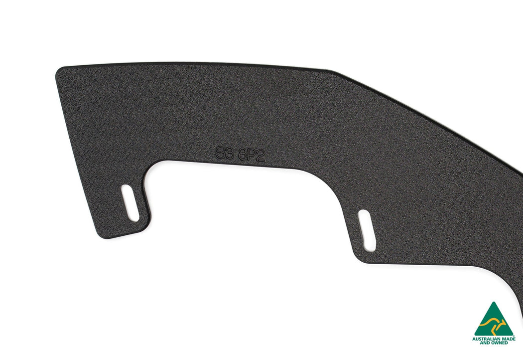 S3 8P2 Hatch (FL) Front Lip Splitter Extensions (Pair)-Flow Designs