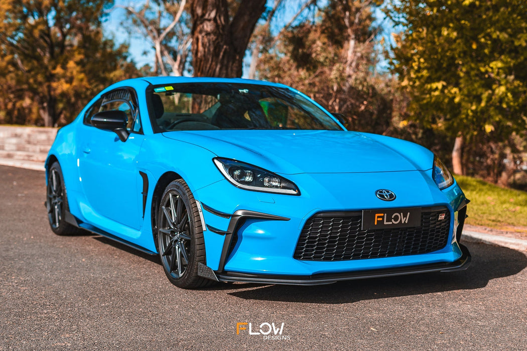 ZN8 GR86 Front Lip Splitter (GLOSS)-Flow Designs