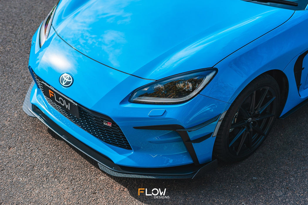 ZN8 GR86 Front Lip Splitter (GLOSS)-Flow Designs
