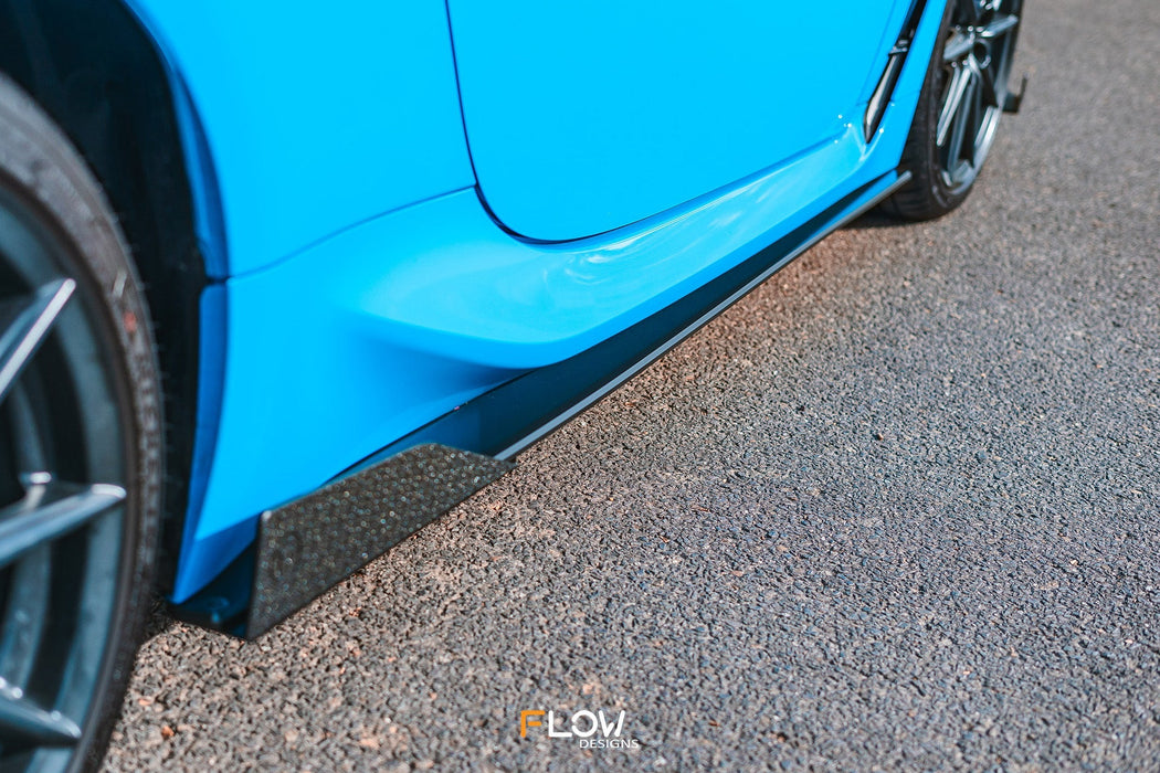 ZN8 GR86 Side Skirt Splitters (GLOSS: Pair)-Flow Designs
