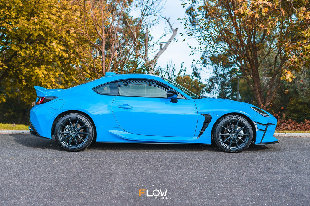 ZN8 GR86 Side Skirt Splitters (GLOSS: Pair)-Flow Designs