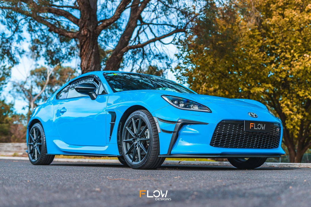 ZN8 GR86 Front Lip Splitter (GLOSS)-Flow Designs