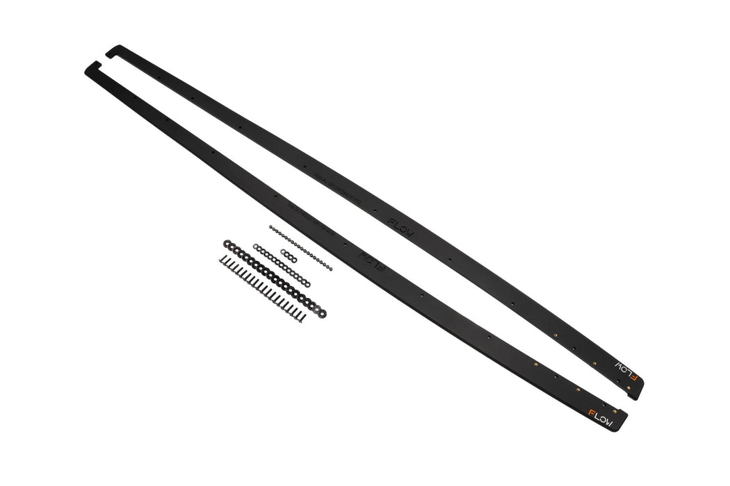 RS3 8V Sportback (Pre-Facelift) Side Skirt Splitters V3 (Pair)-Flow Designs
