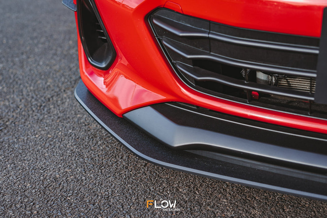 ZD8 BRZ Front Lip Splitter (TEXTURED)-Flow Designs