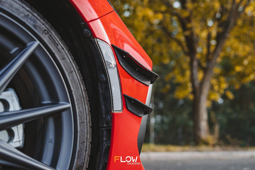 ZD8 BRZ Front Bumper Canards-Flow Designs