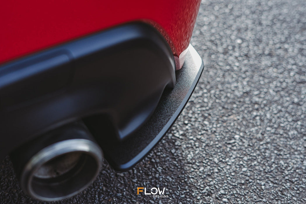 ZD8 BRZ Rear Spats (TEXTURED; Pair)-Flow Designs