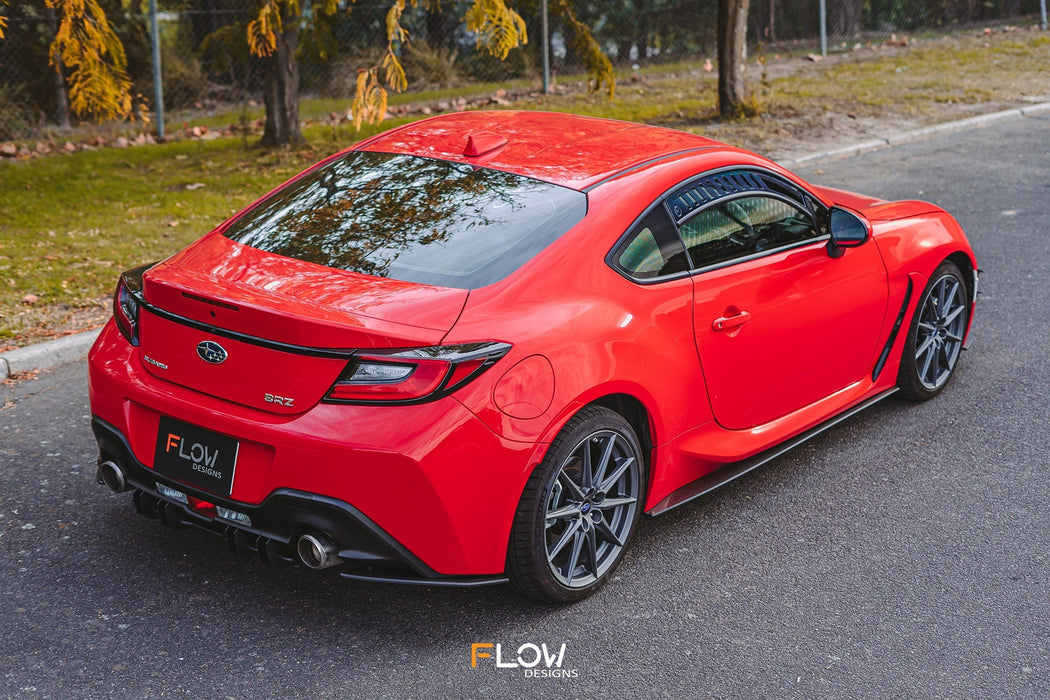 ZD8 BRZ Rear Spats (TEXTURED; Pair)-Flow Designs