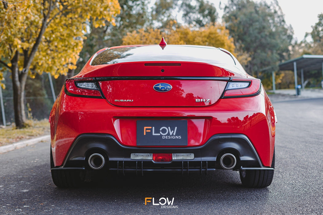 ZD8 BRZ Flow-Lock Rear Diffuser (TEXTURED)-Flow Designs
