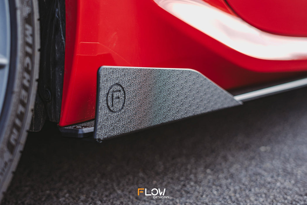 ZD8 BRZ Side Skirt Splitter Winglets (Pair)-Flow Designs