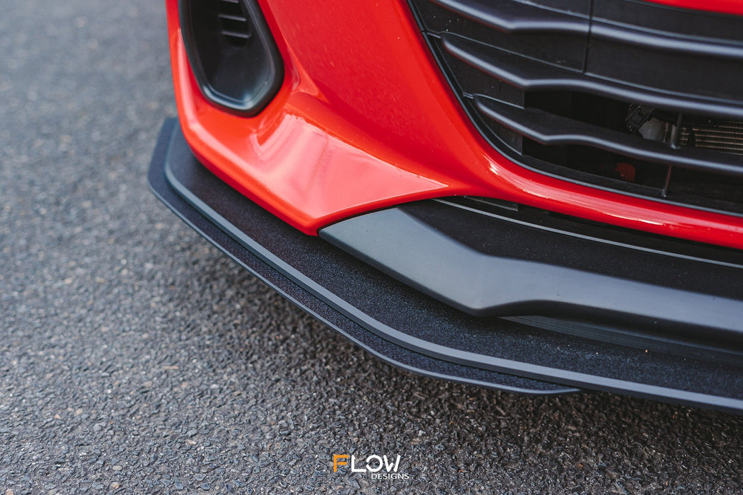ZD8 BRZ Front Lip Splitter Extensions (Pair)-Flow Designs