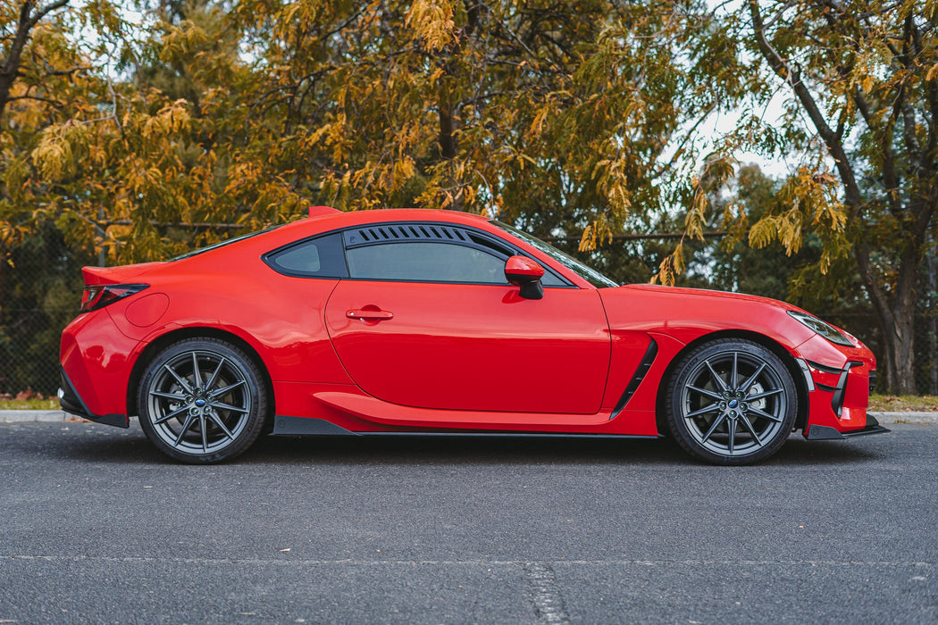 ZD8 BRZ Window Vents (Pair)-Flow Designs