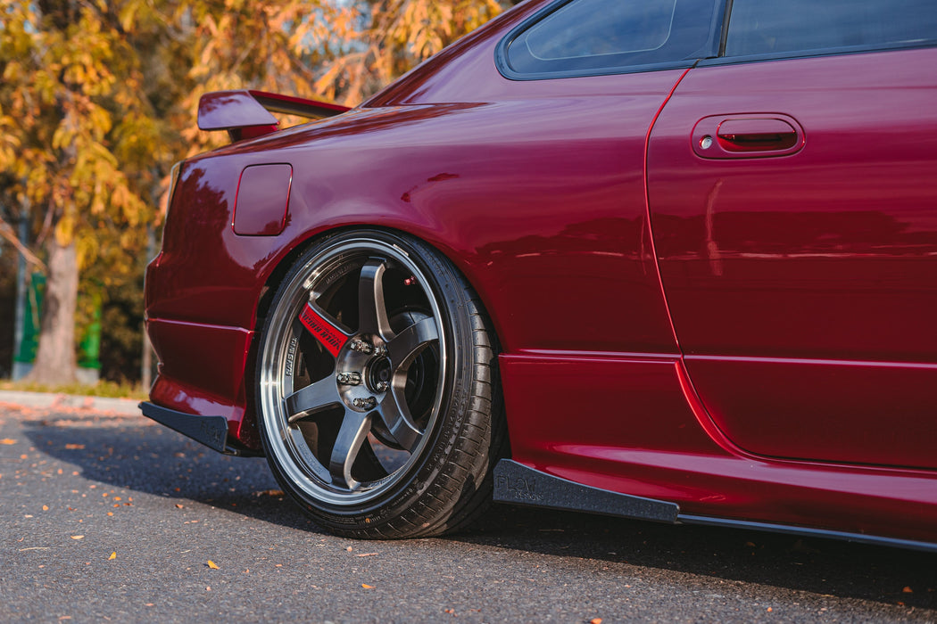 S15 / 200SX Side Skirt Splitter Winglets (Pair)-Flow Designs