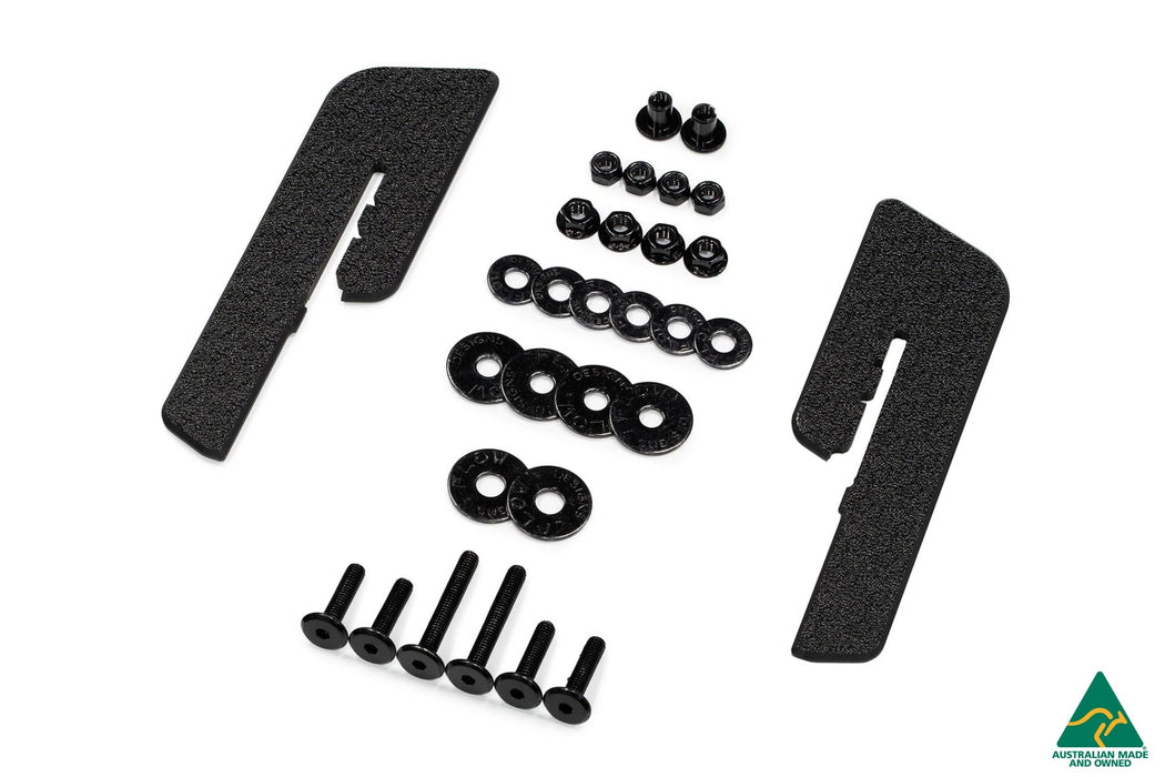 MK7 Golf GTI Rear Spats (Pair) & Flow-Lock Fins-Flow Designs - Harrys Euro