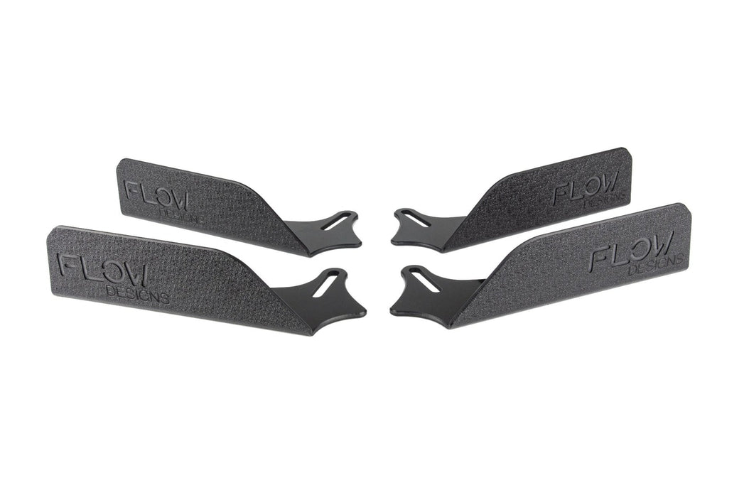 i30N Hatch PD FL 2021 Side Skirt Splitter Winglets (Pair)-Flow Designs