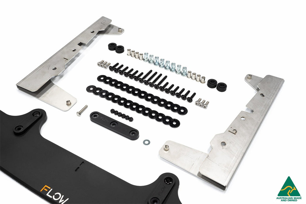 Corolla MZEA12R/ZWE211R 2018-2022 Front Lip Splitter & Reinforcement Brackets-Flow Designs