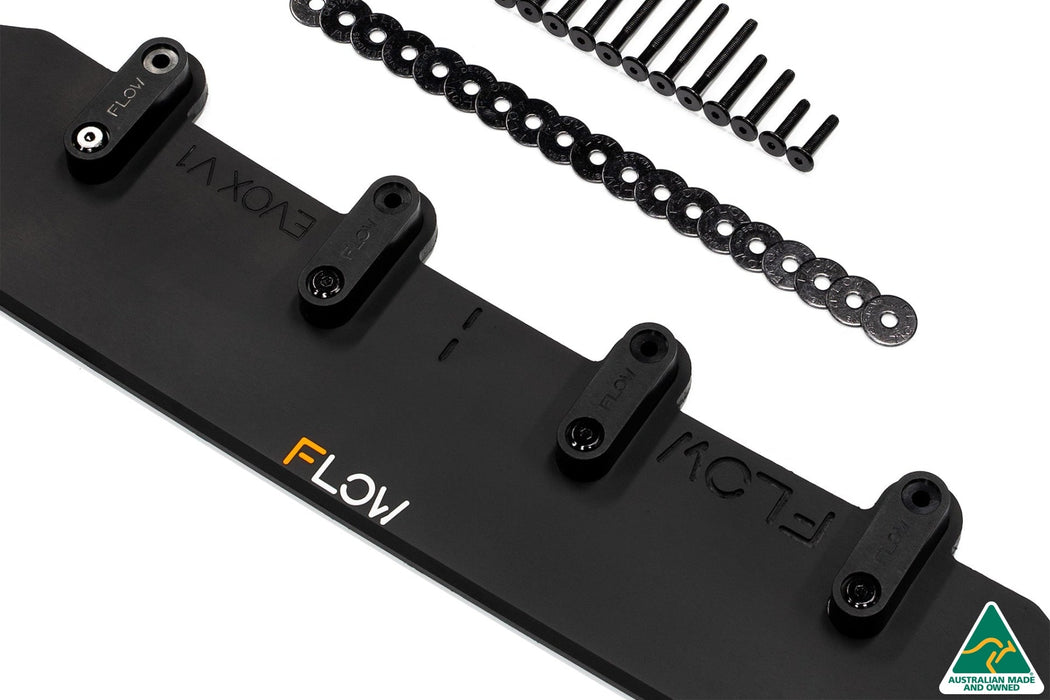 Lancer Evolution X Front Lip Splitter V1-Flow Designs