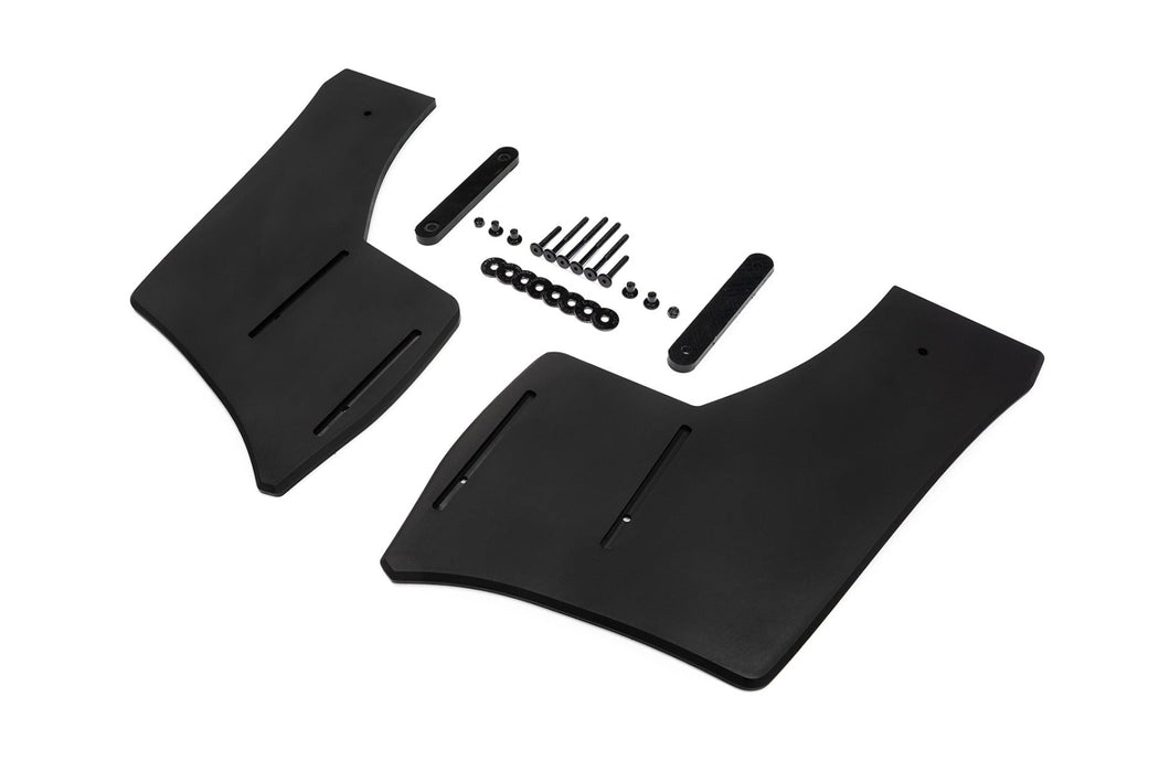 Lancer Evolution X Rear Spats/Pods (2 Piece)-Flow Designs