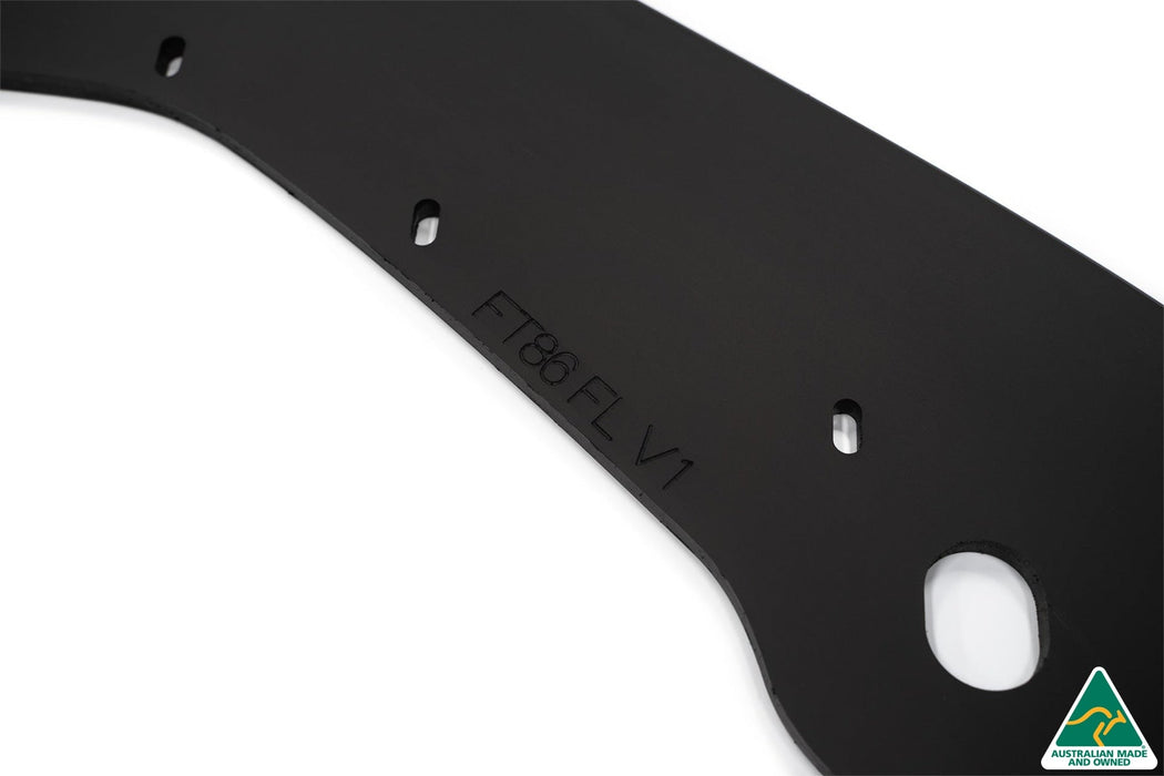 Toyota 86 (Facelift) Front Lip Splitter V1 (Without Support Rods)-Flow Designs