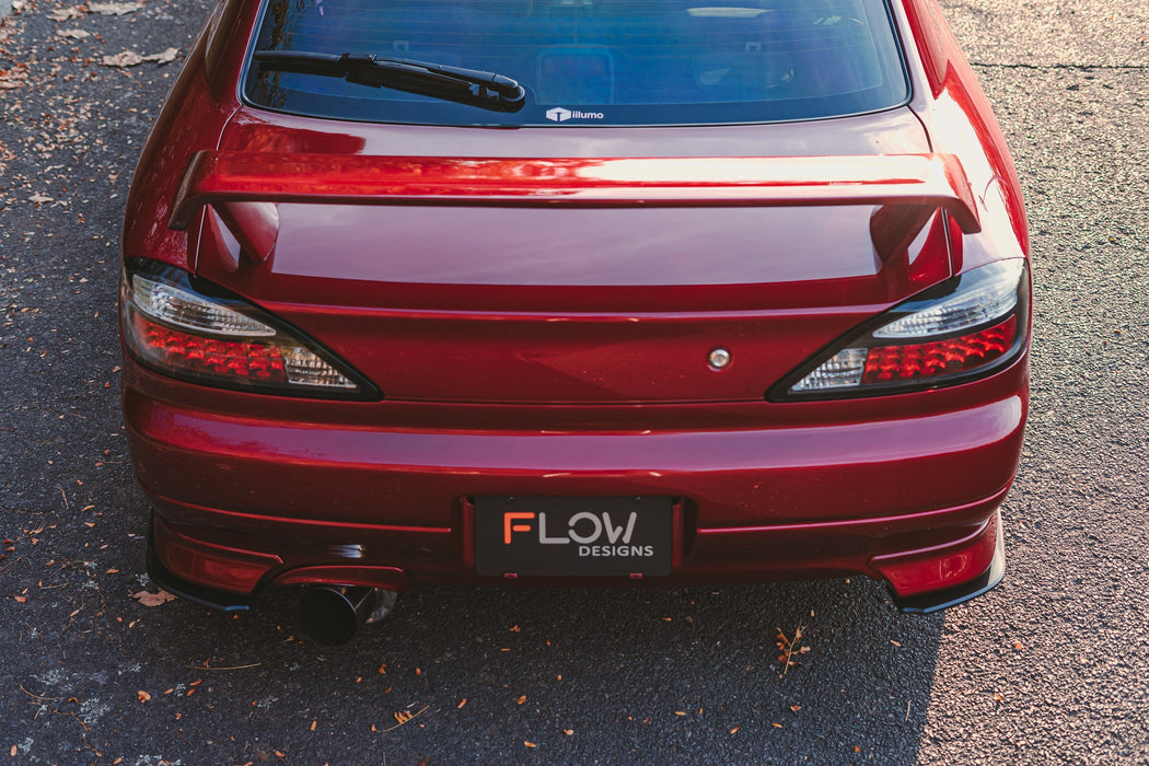 S15 / 200SX Aero Rear Pods/Spats V3 (Pair)-Flow Designs