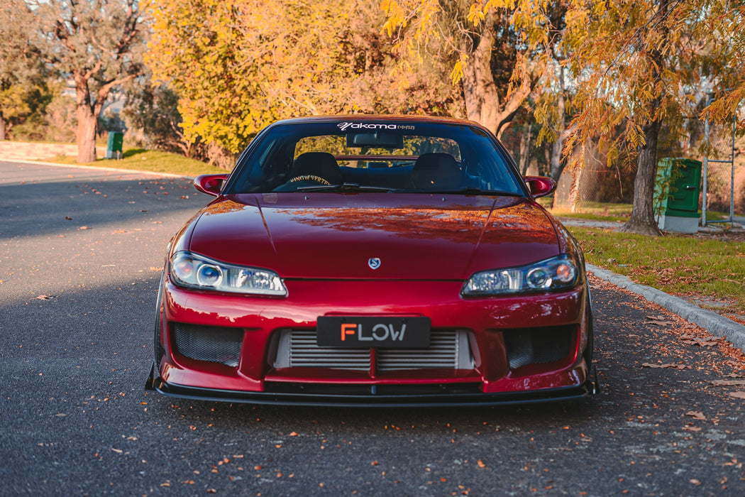 S15 / 200SX Full Lip Splitter Set (Aero or Standard)-Flow Designs