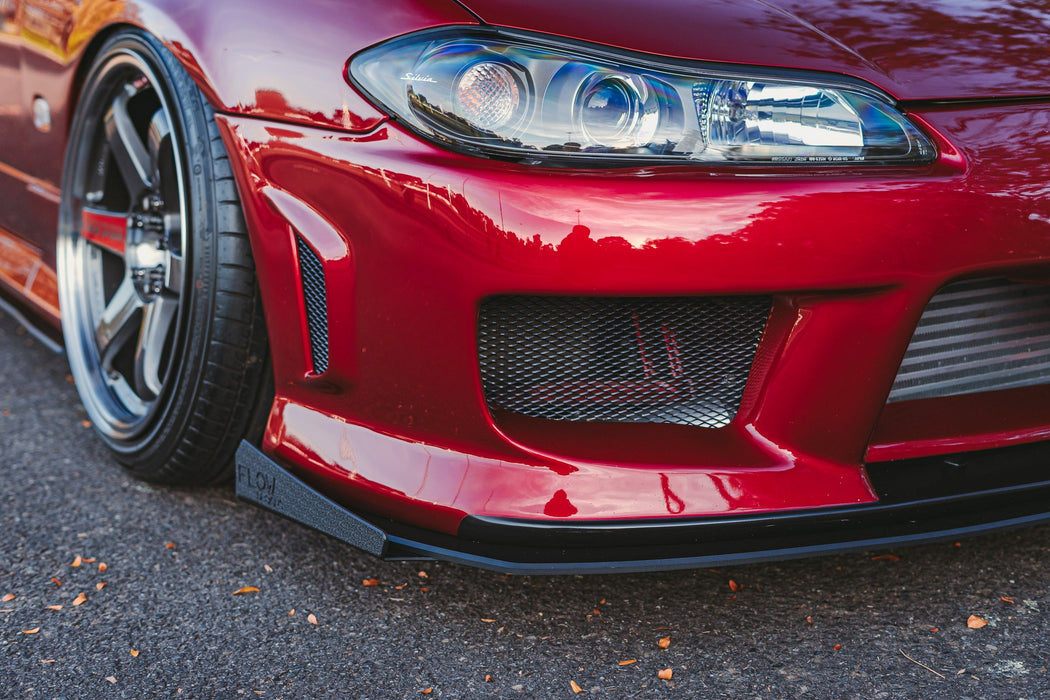 S15 / 200SX Full Lip Splitter Set (Aero or Standard)-Flow Designs
